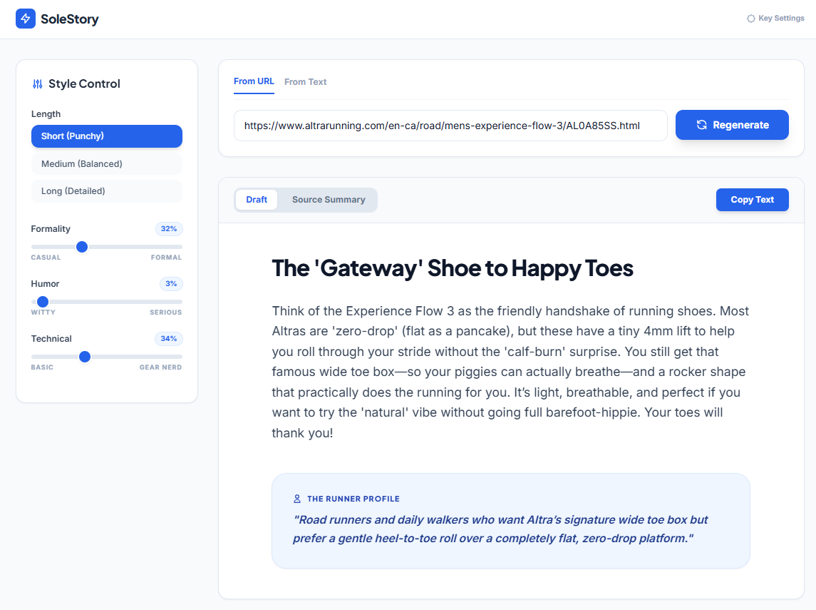 Product Description Writer image